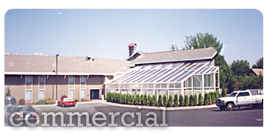 Small Commercial Pool Enclosure - Perfect for Hotels