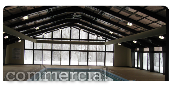Commercial Swimming Pool Enclosures