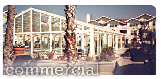 CCSI Engineered Commercial Patio Enclosure