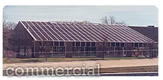 Commercial Indoor Pool Enclosure System