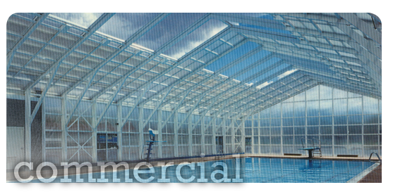 Swimming Pool Enclosures - Commercial Buildings