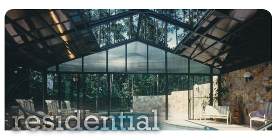 Beautiful Sky Views with Glass Pool Enclosures