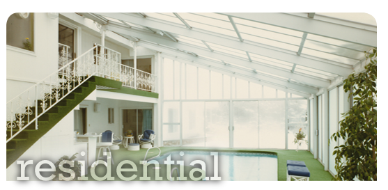 A Residential Indoor Pool Enclosure