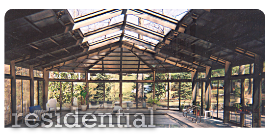 Beautiful Residential Atria Enclosure
