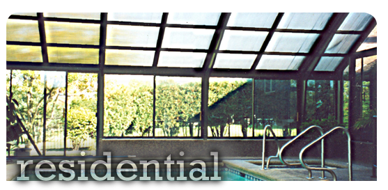 View from Pool Deck - Indoor Pool Enclosure