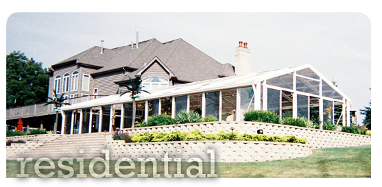 Large Residential Patio Enclosure